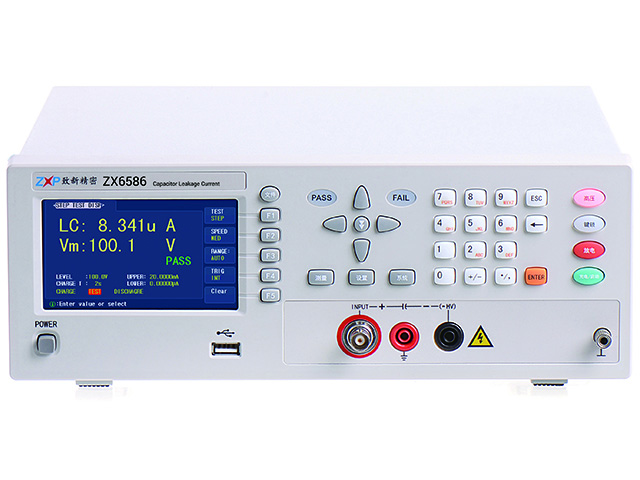 ZX6586電容器漏電流測試儀（經(jīng)濟型）